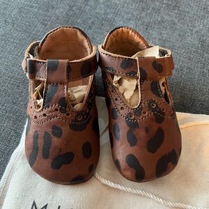 Mikoleon Mary Janes Shoes Wild Thing [Baby Leather Shoes]  size 18